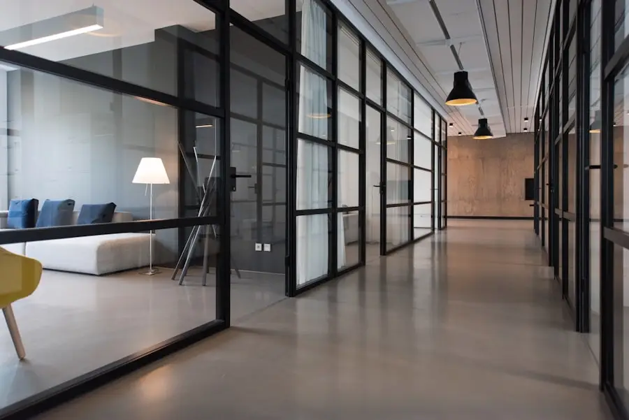 Grade-A office interior