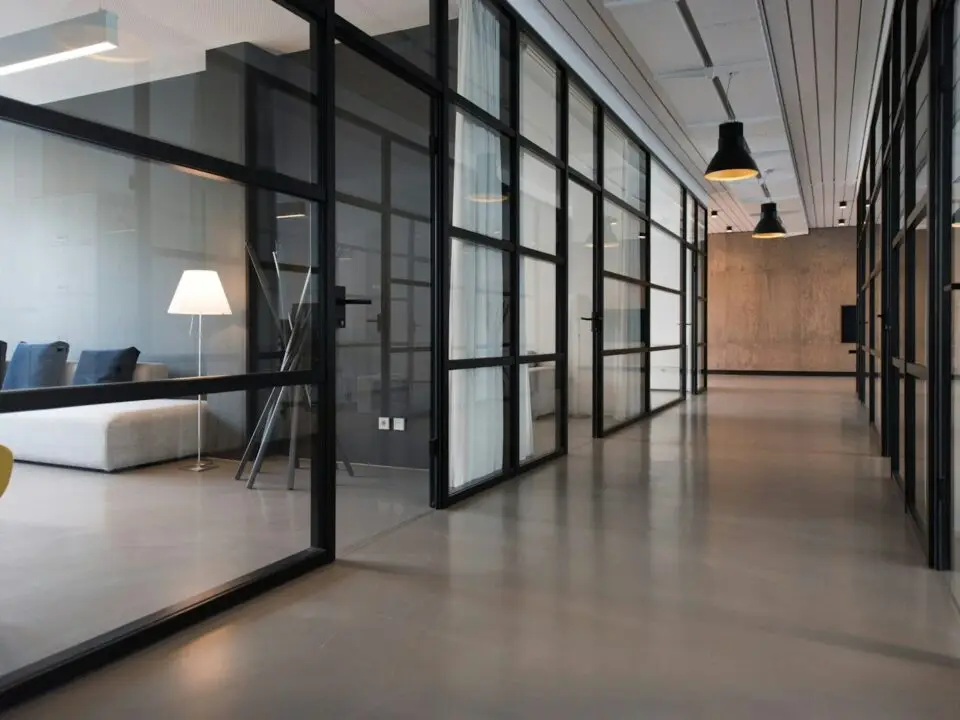 A modern Global Capability Center workspace in India built for engineering teams