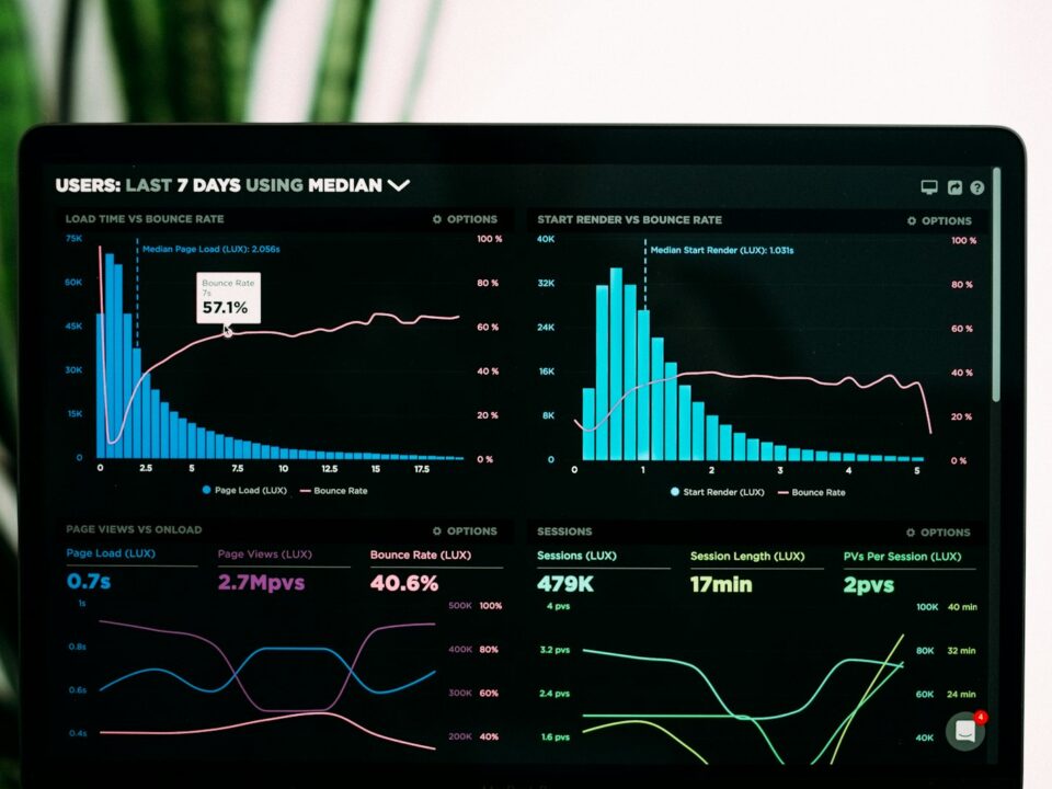 Data and machine learning engineers reviewing model performance dashboards